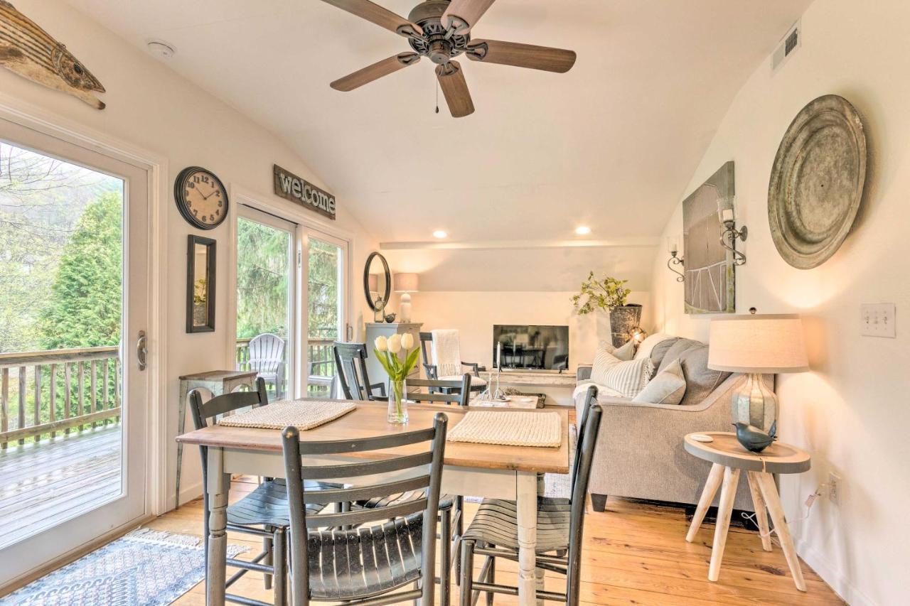 Modern Farmhouse Duplex By Stream, 4 Mi To Boone! Blowing Rock Ngoại thất bức ảnh