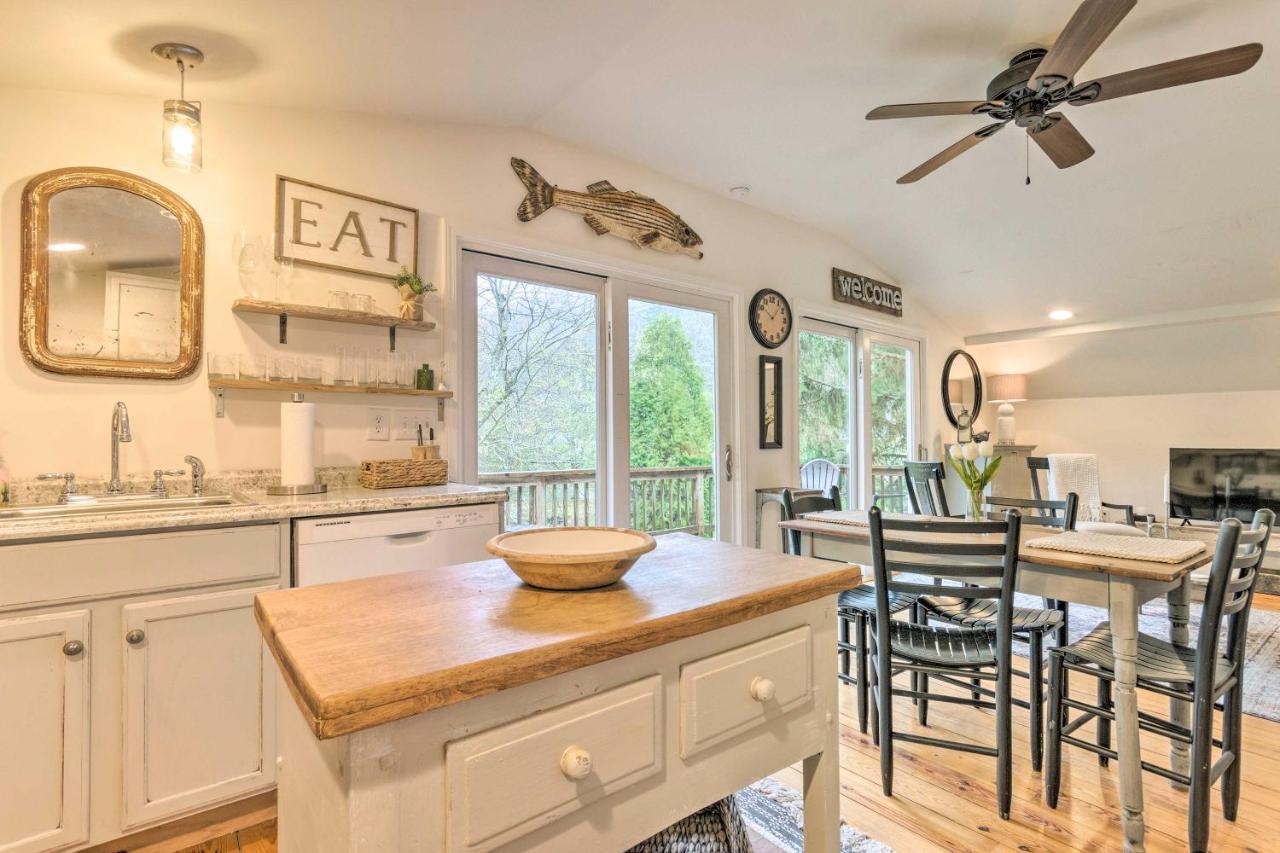 Modern Farmhouse Duplex By Stream, 4 Mi To Boone! Blowing Rock Ngoại thất bức ảnh